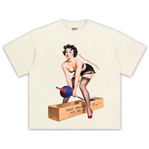 RETRO PIN-UP BODYBUILDER TANK TOP & TEE & LONG SLEEVE & LAYERED LS & HOODIE