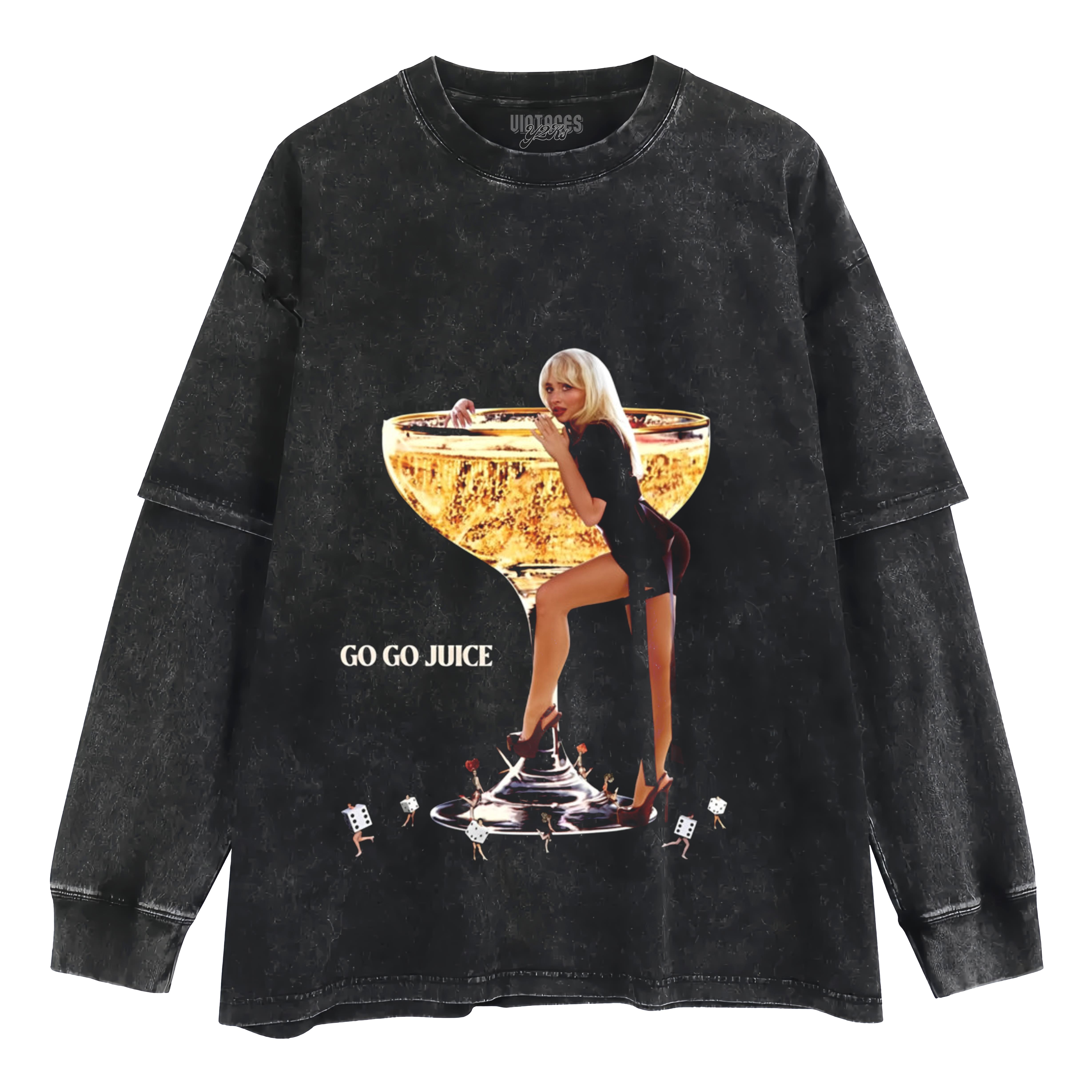 SABRINA CARPENTER GO GO JUICE POP ART TANK TOP & TEE & LONG SLEEVE & LAYERED LS & HOODIE