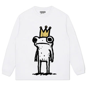SAD KING FROG TEE & LS