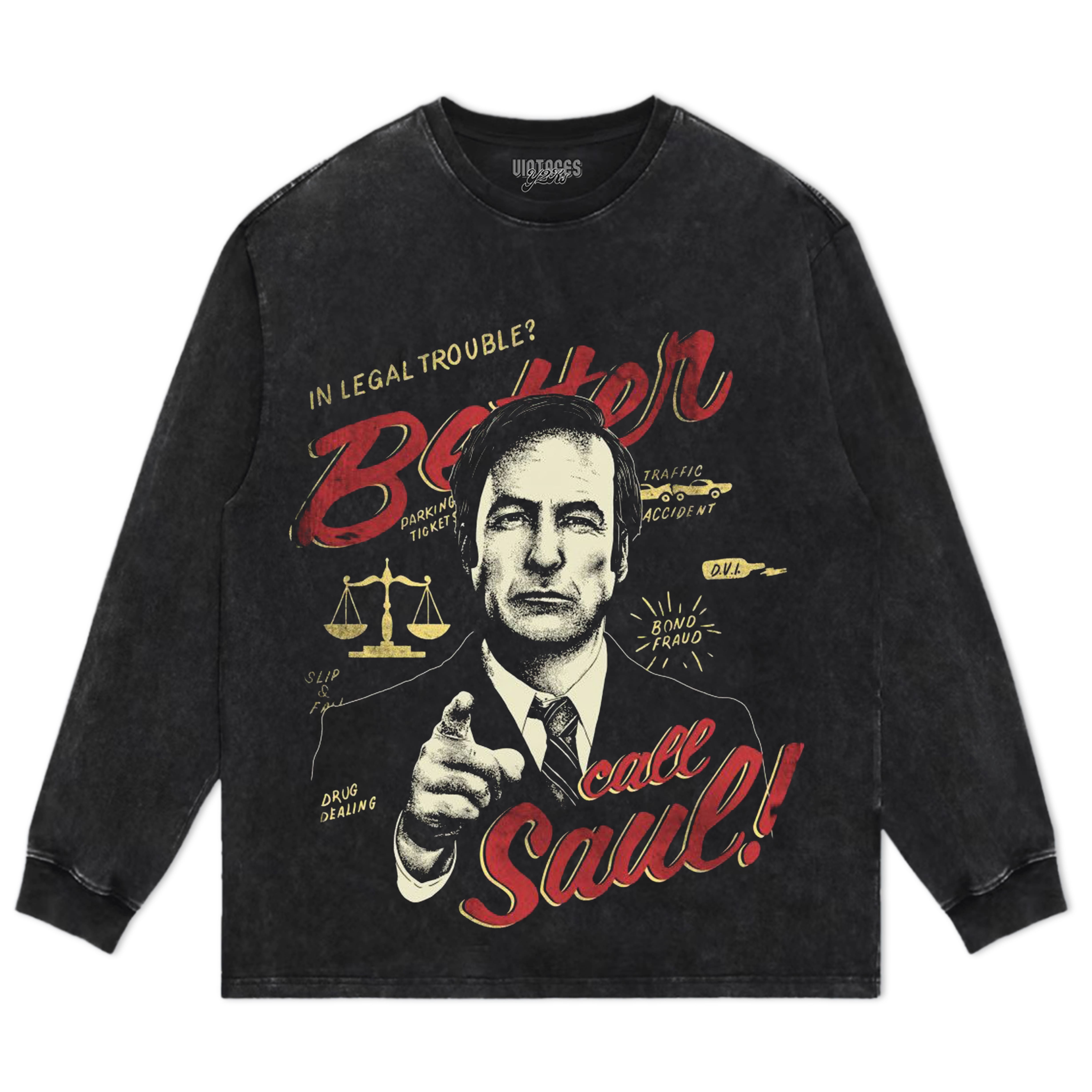 SAUL GOODMAN TANK TOP & TEE & LONG SLEEVE & LAYERED LS & HOODIE