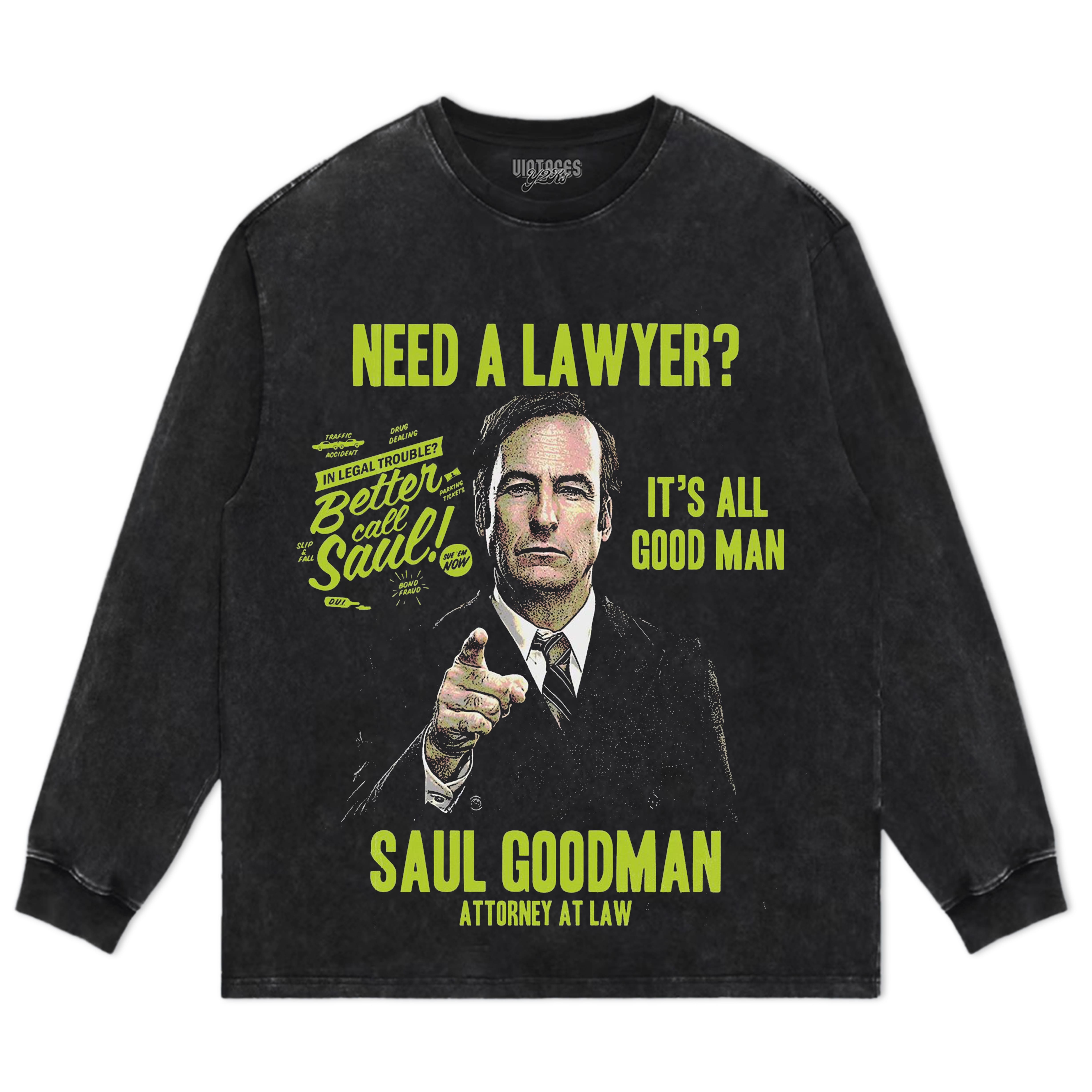 SAUL GOODMAN V2 TANK TOP & TEE & LONG SLEEVE & LAYERED LS & HOODIE