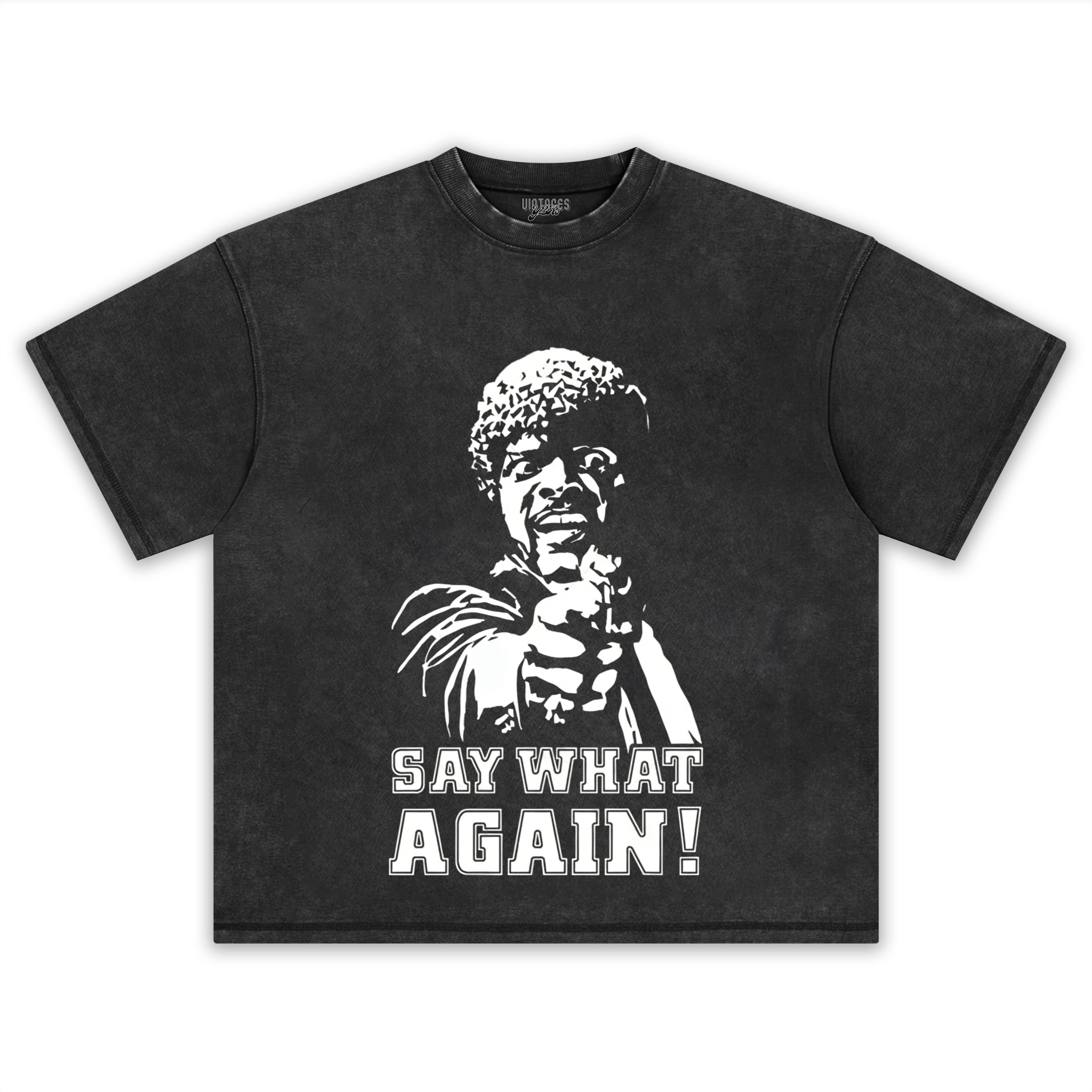 SAY WHAT AGAIN! PULP FICTION TANK TOP & TEE & LONG SLEEVE & LAYERED LS & HOODIE
