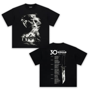 SCREAM 30TH ANNIVERSARY KILL TOUR TEE