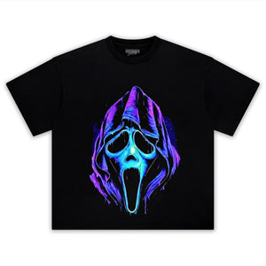 SCREAM 7 - NEON GHOSTFACE TEE & LS & HOODIE