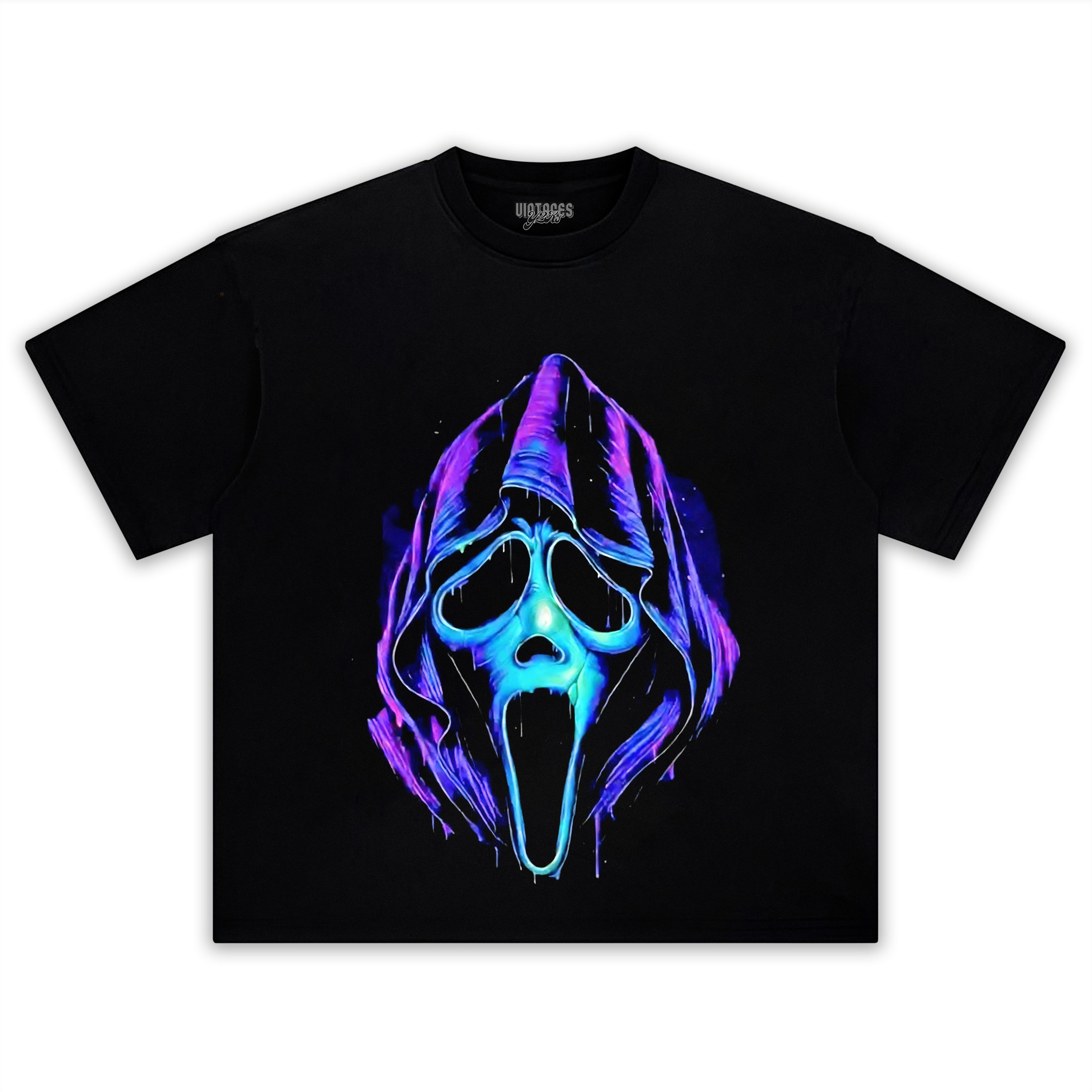 SCREAM 7 - NEON GHOSTFACE TEE & LS & HOODIE
