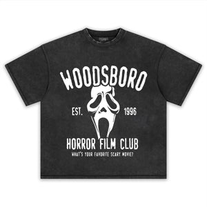 SCREAM 7 - WOODSBORO HORROR FILM CLUB SCREAM TEE & LS & HOODIE