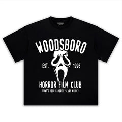 SCREAM 7 - WOODSBORO HORROR FILM CLUB SCREAM TEE & LS & HOODIE