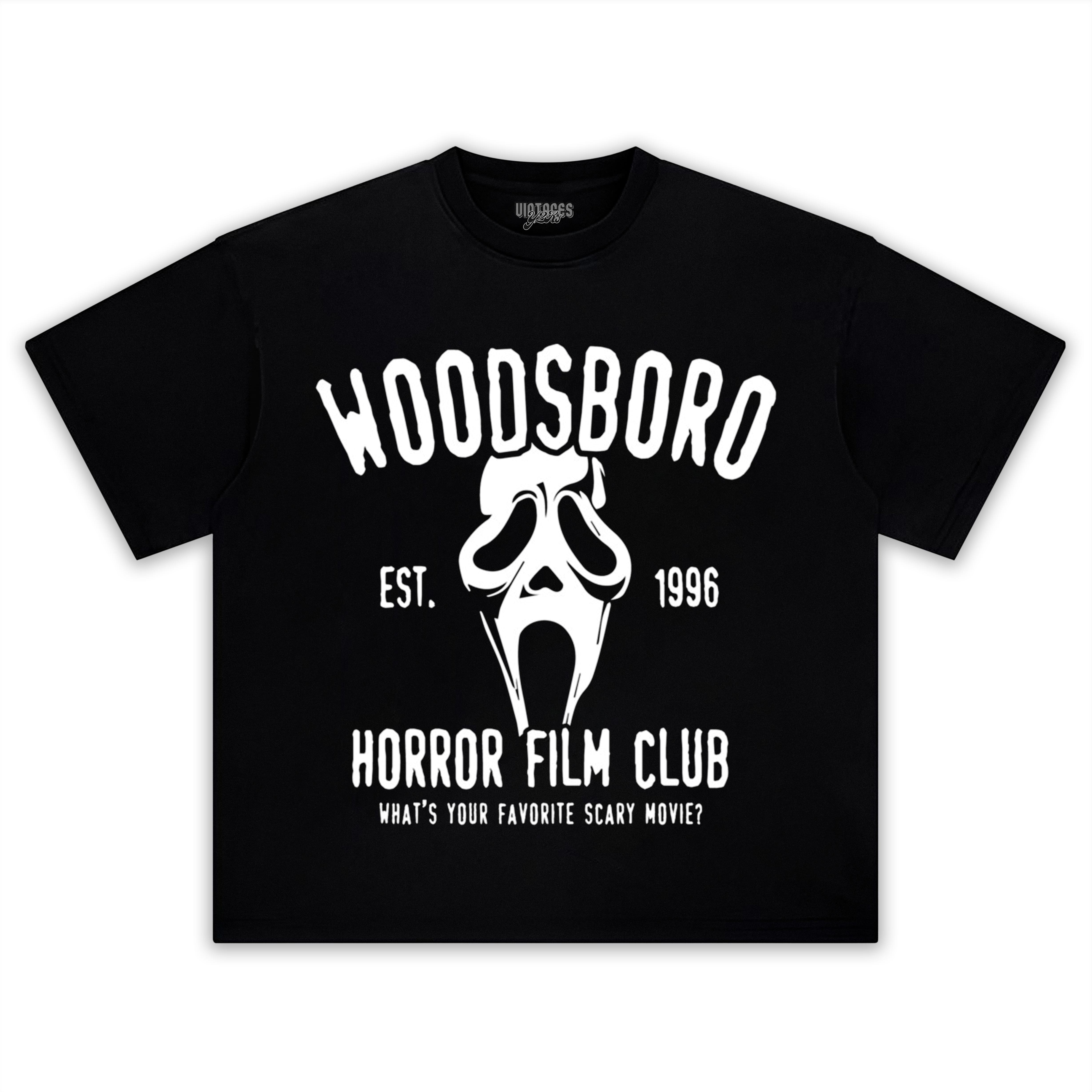 SCREAM 7 - WOODSBORO HORROR FILM CLUB SCREAM TEE & LS & HOODIE