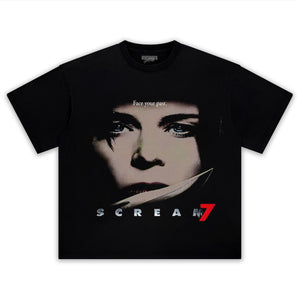 SCREAM 7 FACE YOUR PAST 2026 TEE & LS & HOODIE