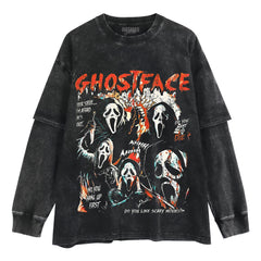 SCREAM SPLATTER LAYERED LONG SLEEVE
