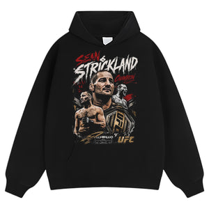 SEAN STRICKLAND CHAMPION V2 TANK TOP & TEE & LONG SLEEVE & LAYERED LS & HOODIE