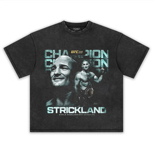 SEAN STRICKLAND CHAMPION V4 TANK TOP & TEE & LONG SLEEVE & LAYERED LS & HOODIE