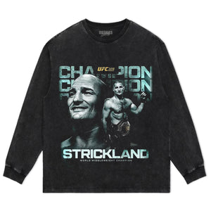 SEAN STRICKLAND CHAMPION V4 TANK TOP & TEE & LONG SLEEVE & LAYERED LS & HOODIE