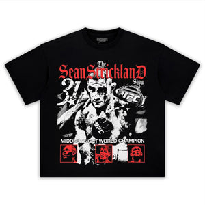 SEAN STRICKLAND FIGHTER TANK TOP & TEE & LONG SLEEVE & LAYERED LS & HOODIE