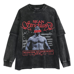SEAN STRICKLAND NO FILTER TOUR TANK TOP & TEE & LONG SLEEVE & LAYERED LS & HOODIE