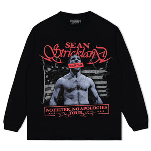 SEAN STRICKLAND NO FILTER TOUR TANK TOP & TEE & LONG SLEEVE & LAYERED LS & HOODIE