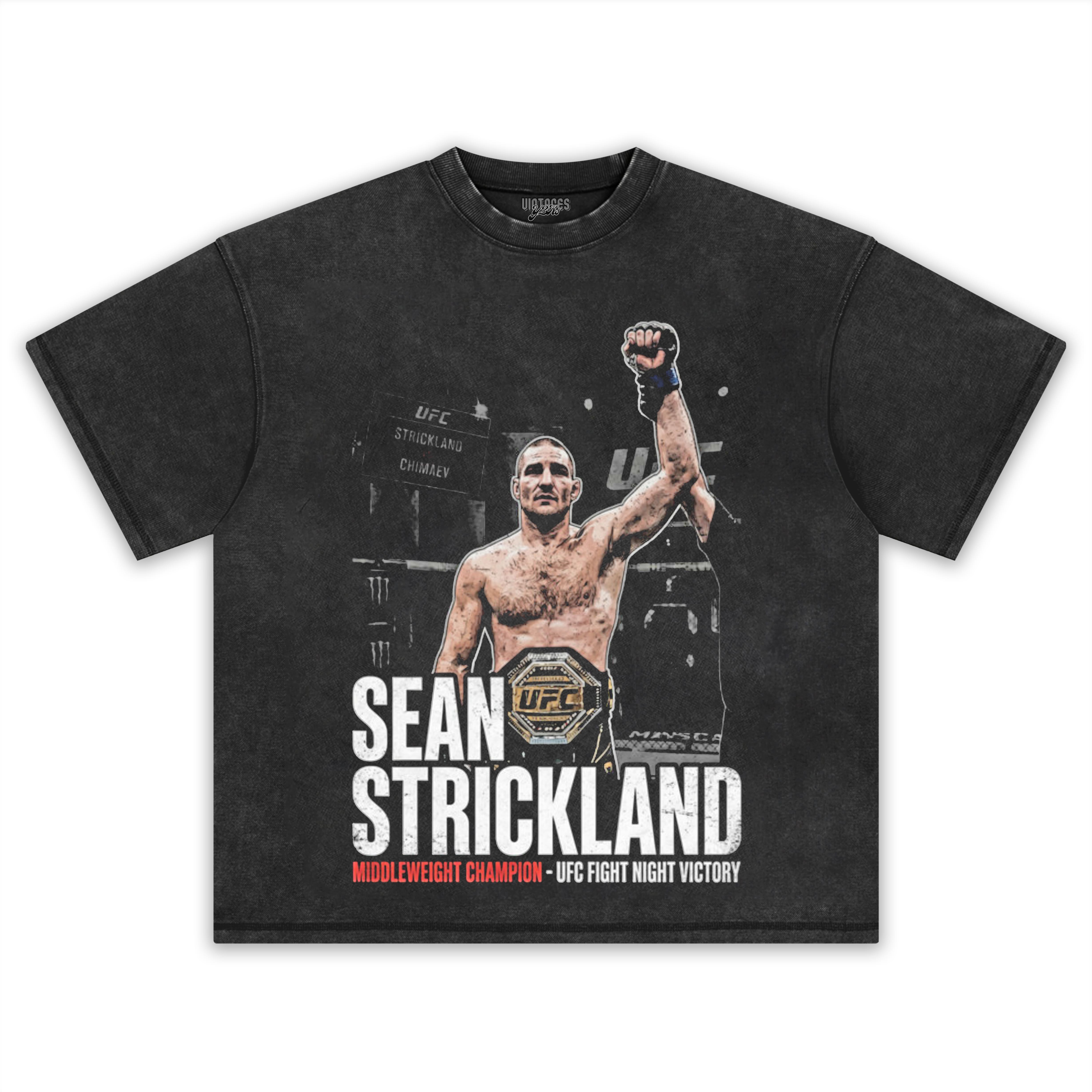 SEAN STRICKLAND VS KHAMZAT CHIMAEV TANK TOP & TEE & LONG SLEEVE & LAYERED LS & HOODIE