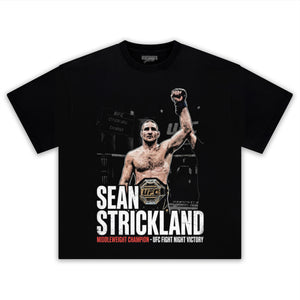 SEAN STRICKLAND VS KHAMZAT CHIMAEV TANK TOP & TEE & LONG SLEEVE & LAYERED LS & HOODIE