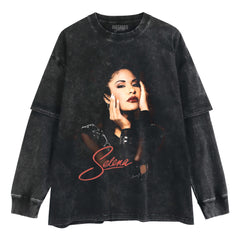 SELENA PÉREZ LAYERED LONG SLEEVE
