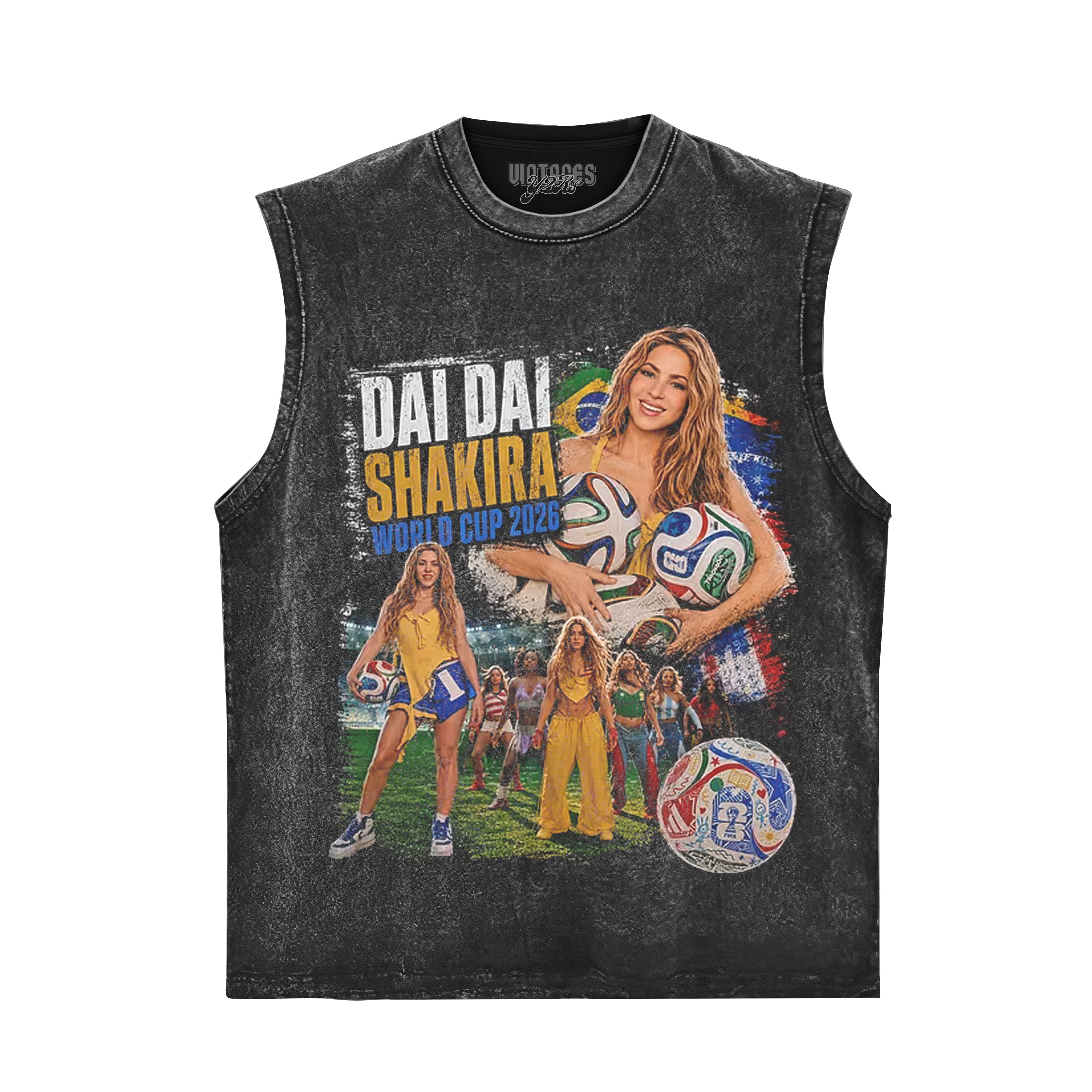 SHAKIRA DAI DAI 2026 WORLD CUP V2 TANK TOP & TEE & LONG SLEEVE & LAYERED LS & HOODIE