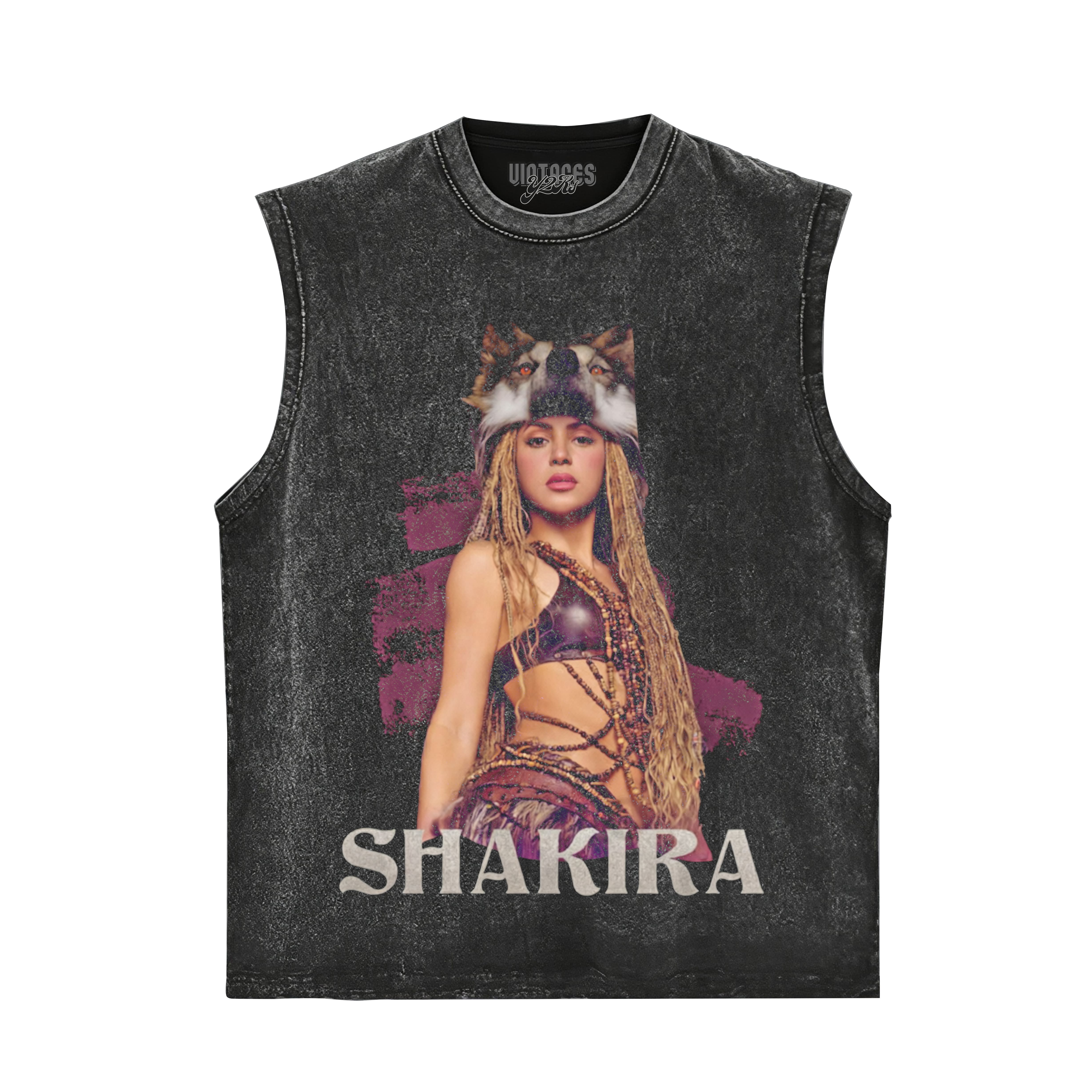 SHAKIRA - LA LOBA (GLITTER) TANK TOP & TEE & LONG SLEEVE & LAYERED LS & HOODIE