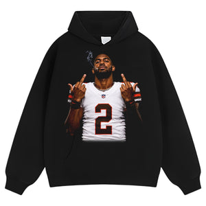 SHEDEUR SANDERS - MIDDLE FINGER TANK TOP & TEE & LONG SLEEVE & LAYERED LS & HOODIE