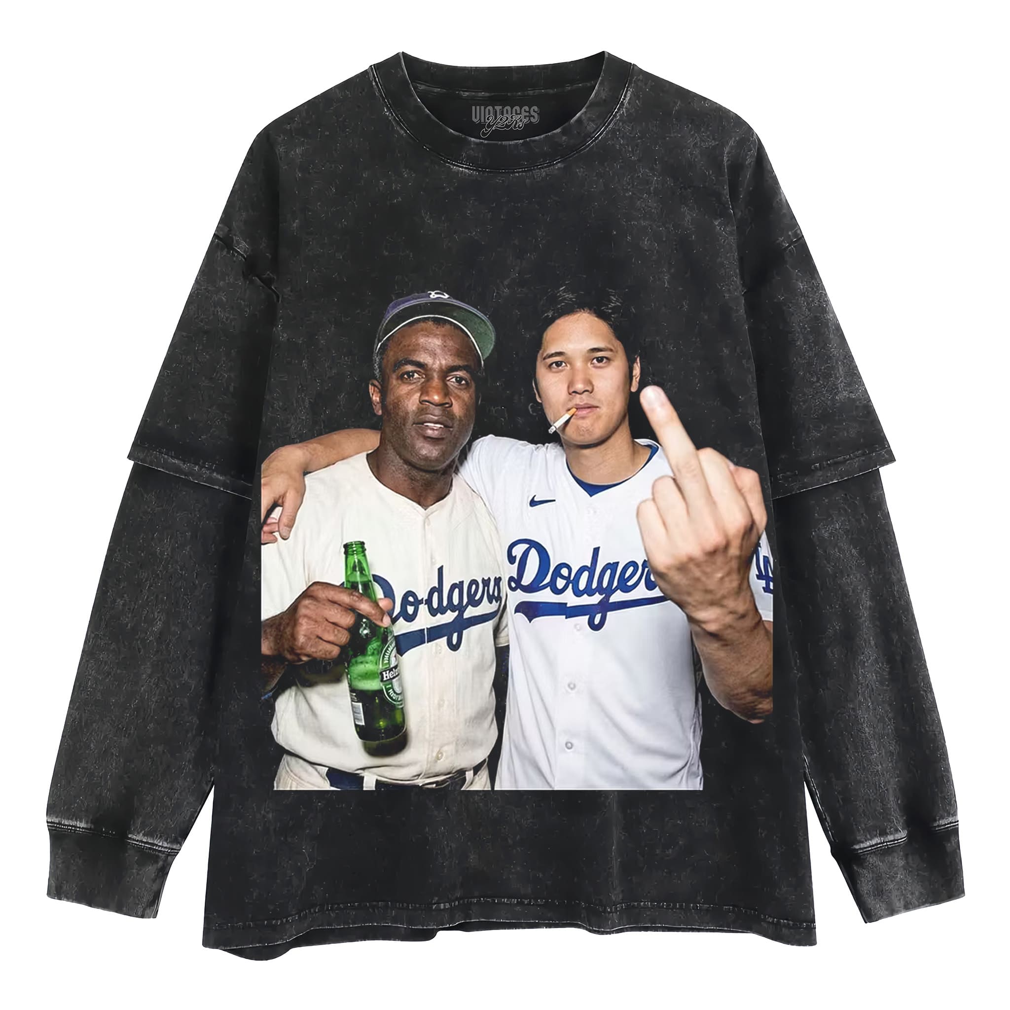 SHOHEI OHTANI & JACKIE ROBINSON V2 TANK TOP & TEE & LONG SLEEVE & LAYERED LS & HOODIE