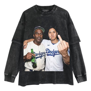 SHOHEI OHTANI & JACKIE ROBINSON V2 TANK TOP & TEE & LONG SLEEVE & LAYERED LS & HOODIE
