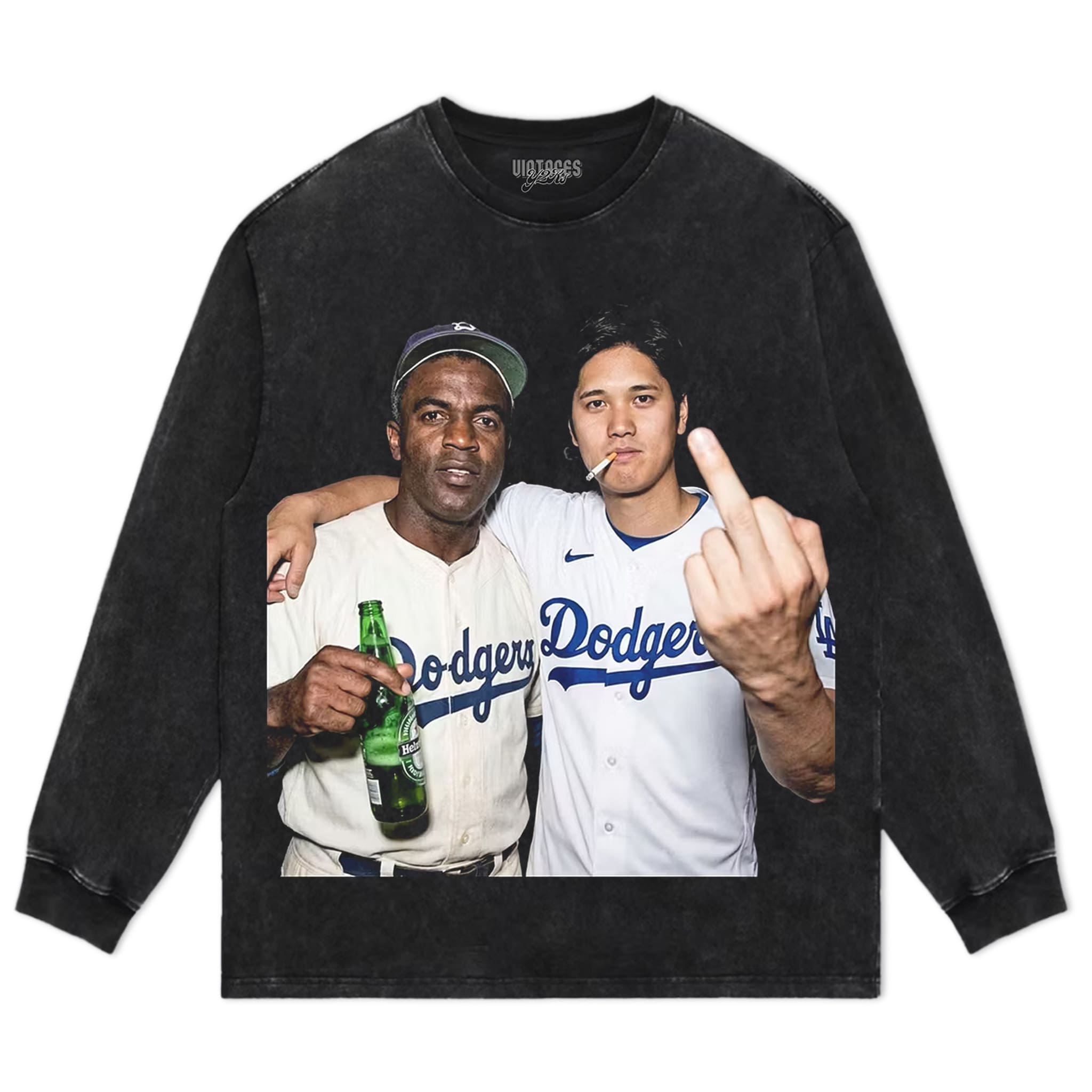 SHOHEI OHTANI & JACKIE ROBINSON V2 TANK TOP & TEE & LONG SLEEVE & LAYERED LS & HOODIE