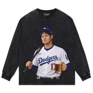 SHOHEI OHTANI SMOKE TANK TOP & TEE & LONG SLEEVE & LAYERED LS & HOODIE