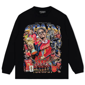 SPAIN - WC '26 CHAMPS V7 TANK TOP & TEE & LONG SLEEVE & LAYERED LS & HOODIE