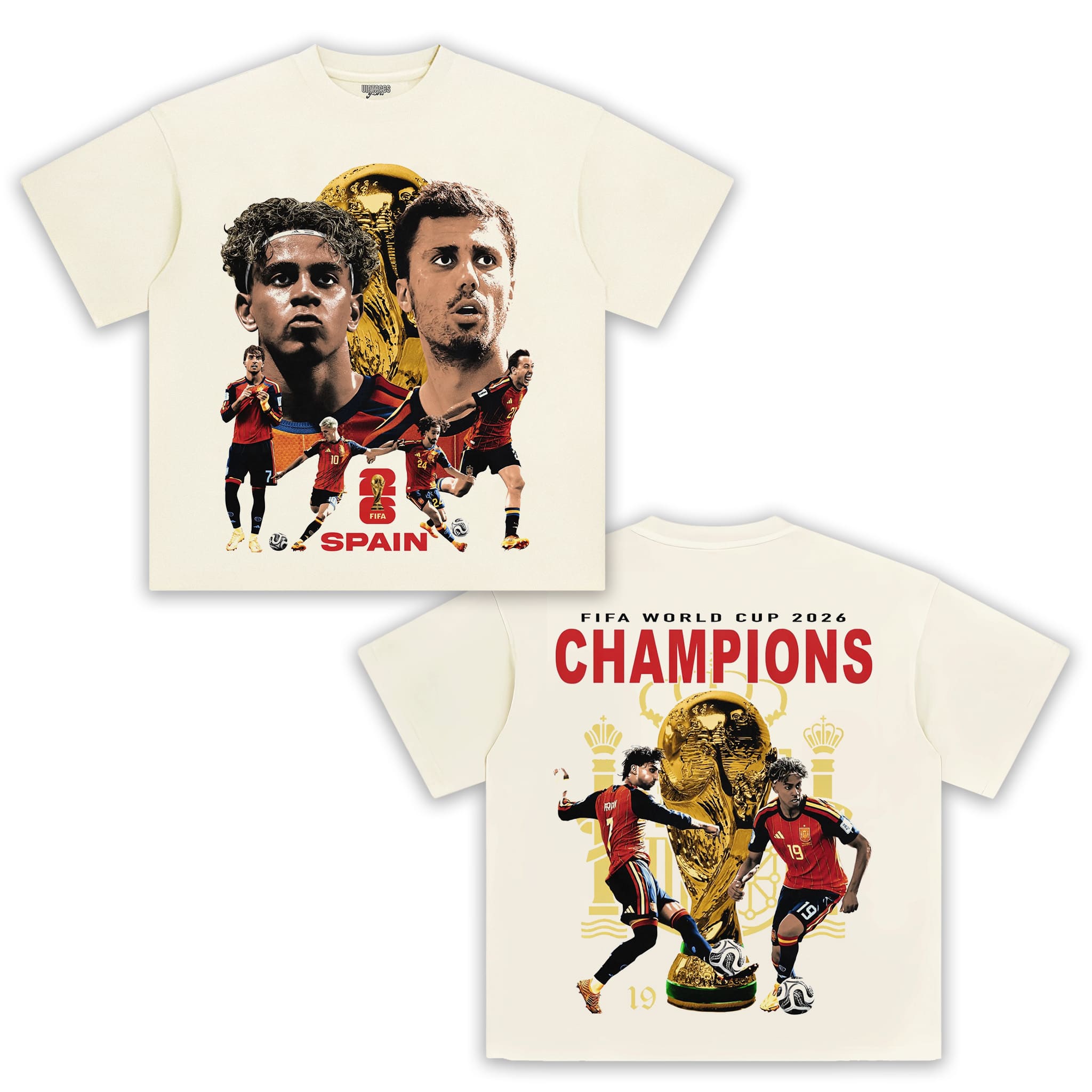 SPAIN - WC '26 CHAMPS V7 TEE