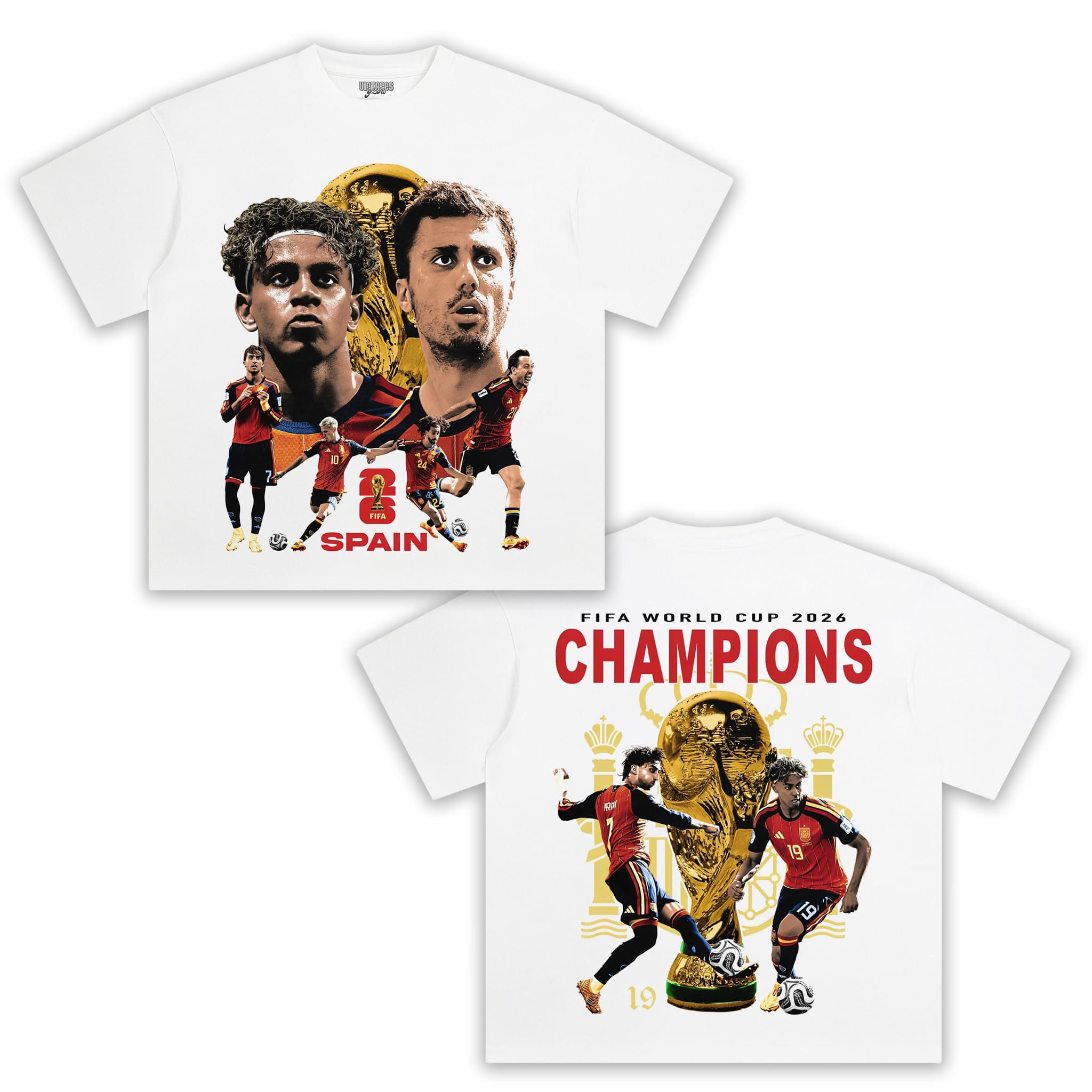 SPAIN - WC '26 CHAMPS V7 TEE