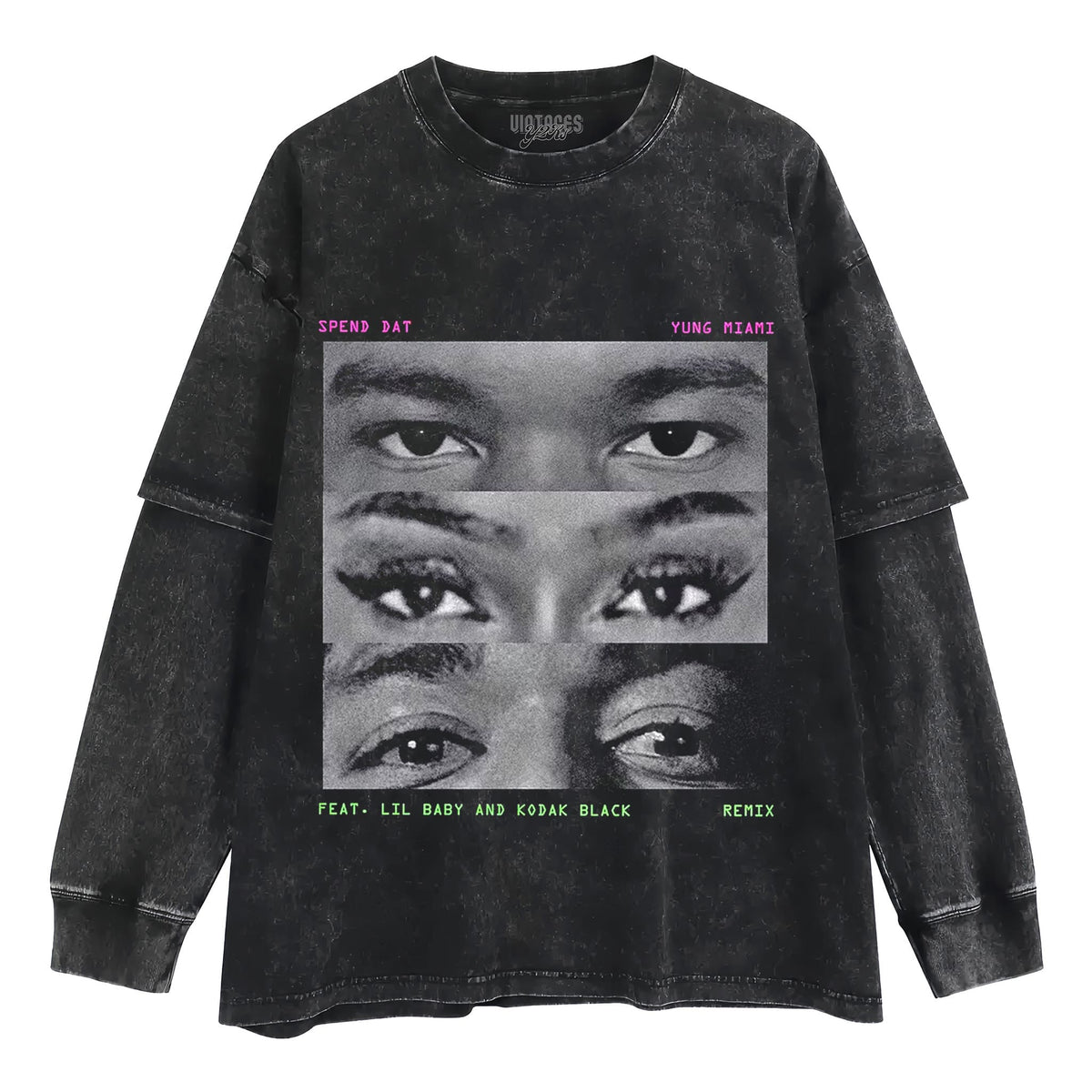 SPEND DAT REMIX & YUNG MIAMI & LIL BABY KODAK BLACK TANK TOP & TEE & LONG SLEEVE & LAYERED LS & HOODIE