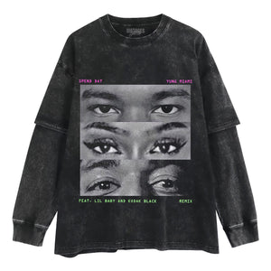 SPEND DAT REMIX & YUNG MIAMI & LIL BABY KODAK BLACK TANK TOP & TEE & LONG SLEEVE & LAYERED LS & HOODIE