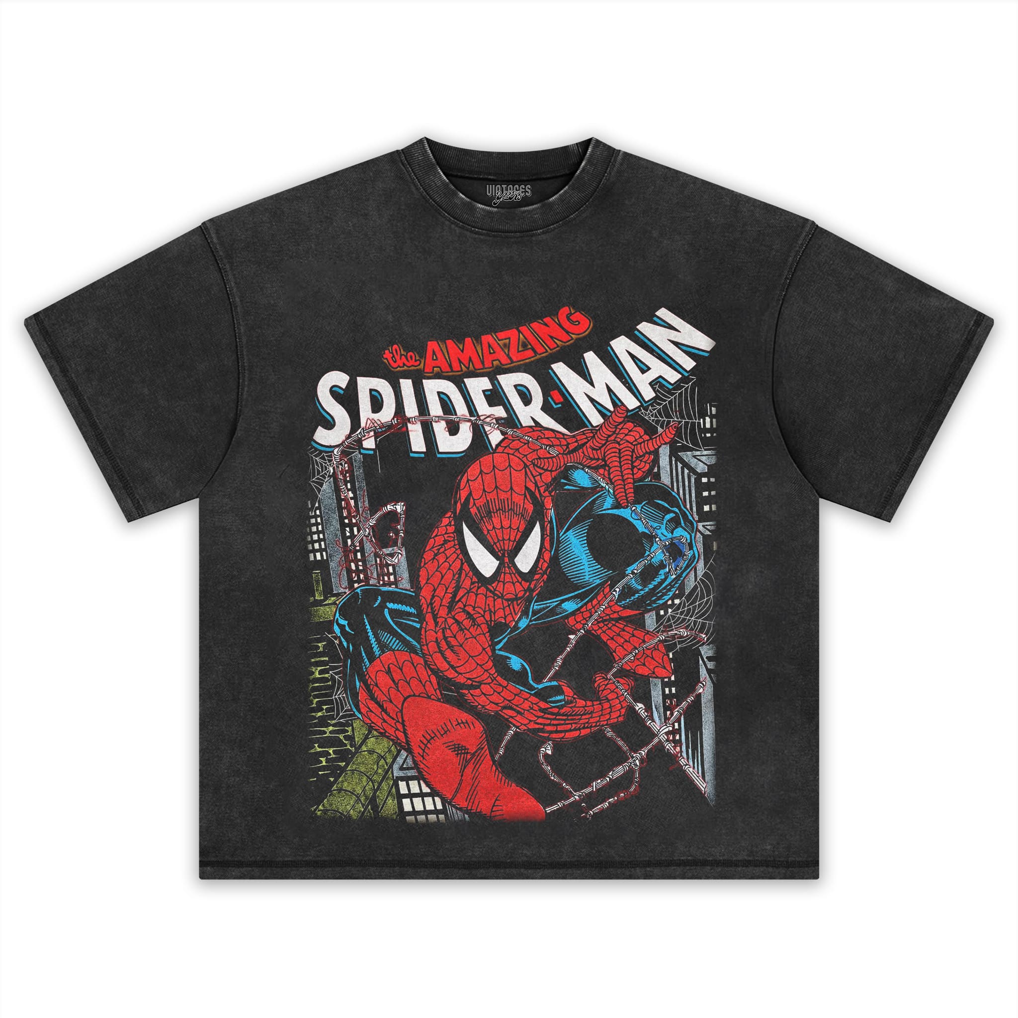 SPIDER-MAN 2026 VINTAGE TANK TOP & TEE & LONG SLEEVE & LAYERED LS & HOODIE