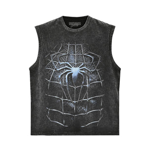 SPIDER-MAN SYMBIOTE BLACK TANK TOP & TEE & LONG SLEEVE & LAYERED LS & HOODIE