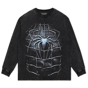 SPIDER-MAN SYMBIOTE BLACK TANK TOP & TEE & LONG SLEEVE & LAYERED LS & HOODIE