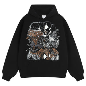 SPIDER-MAN & VENOM IS BACK VINTAGE TEE & LS & HOODIE