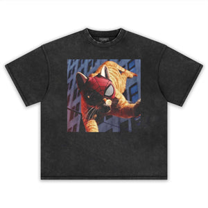 SPIDERCAT TEE & LS & HOODIE