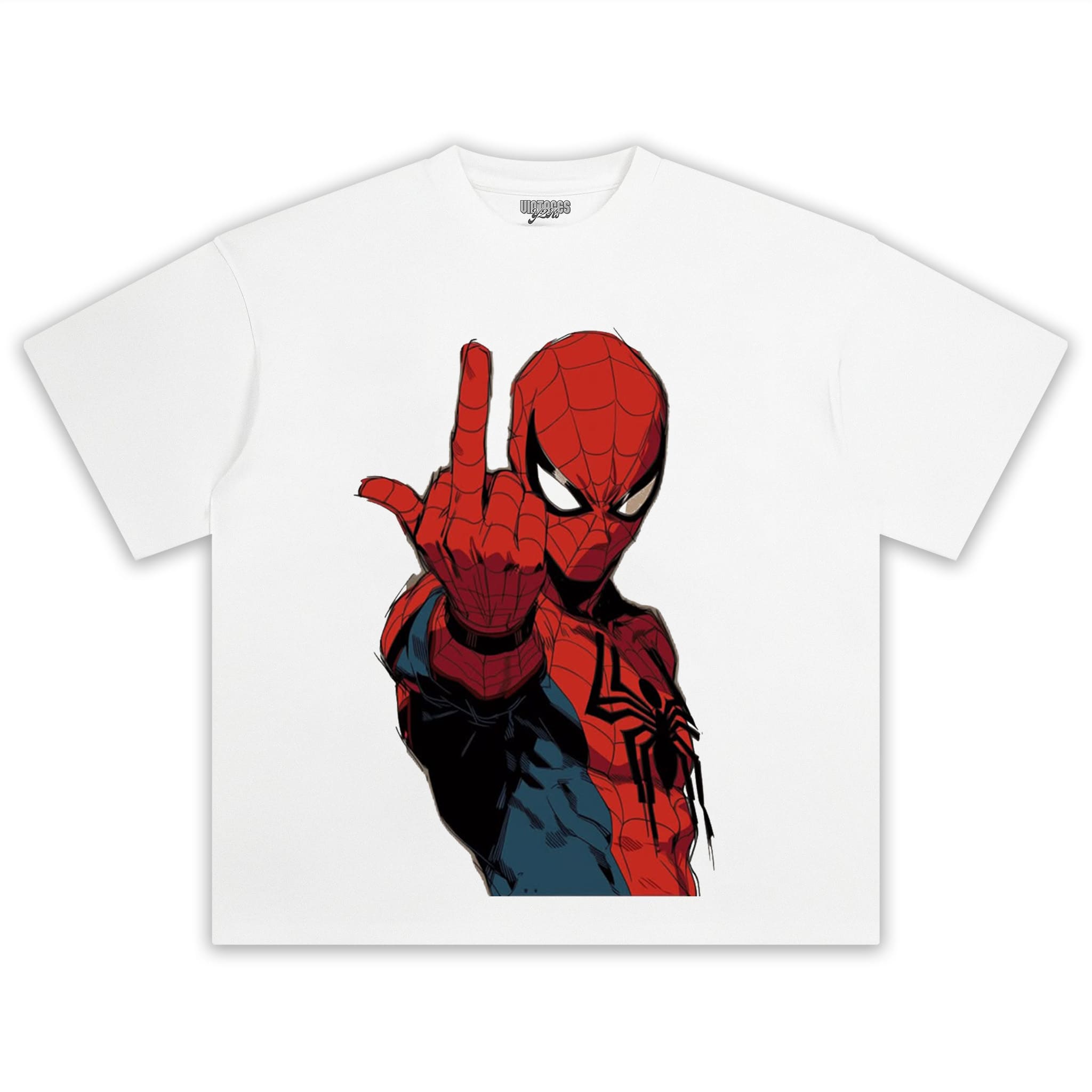 SPIDERMAN - MIDDLE FINGER TEE & LONG SLEEVE