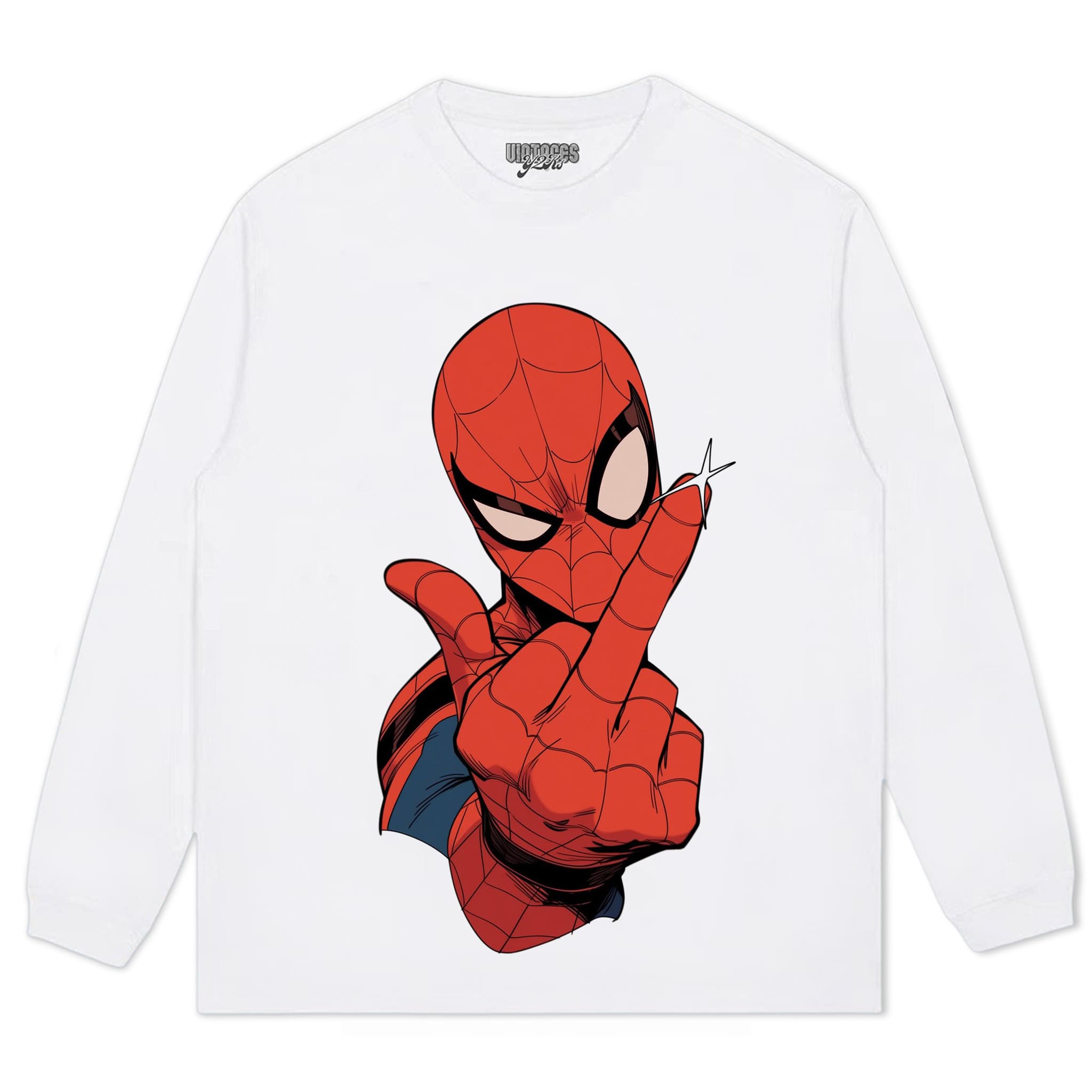 SPIDERMAN - MIDDLE FINGER V2 TEE & LONG SLEEVE