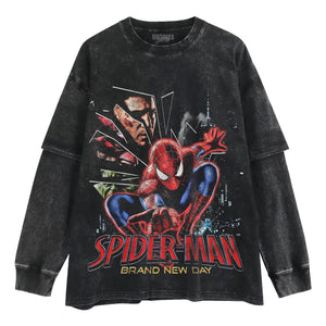 SPIDERMAN - BRAND NEW DAY - NEW TANK TOP & TEE & LONG SLEEVE & LAYERED LS & HOODIE
