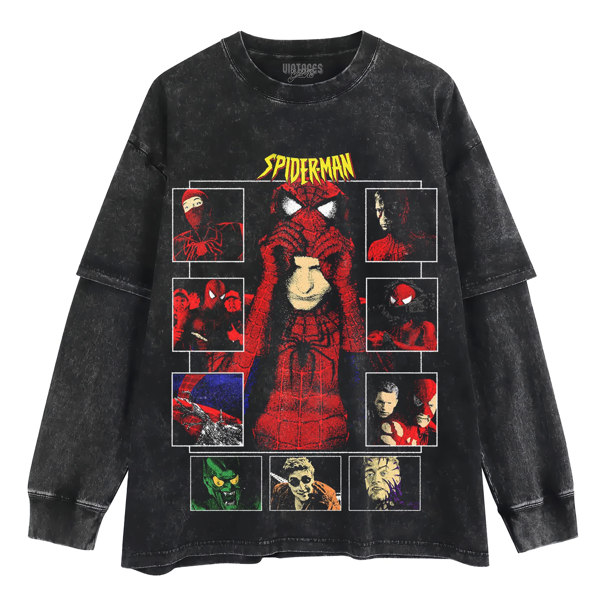 SPIDERMAN VINTAGE 2026 TANK TOP & TEE & LONG SLEEVE & LAYERED LS & HOODIE