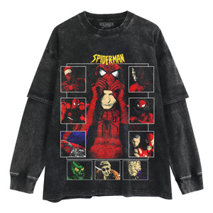 SPIDERMAN VINTAGE 2026 TANK TOP & TEE & LONG SLEEVE & LAYERED LS & HOODIE