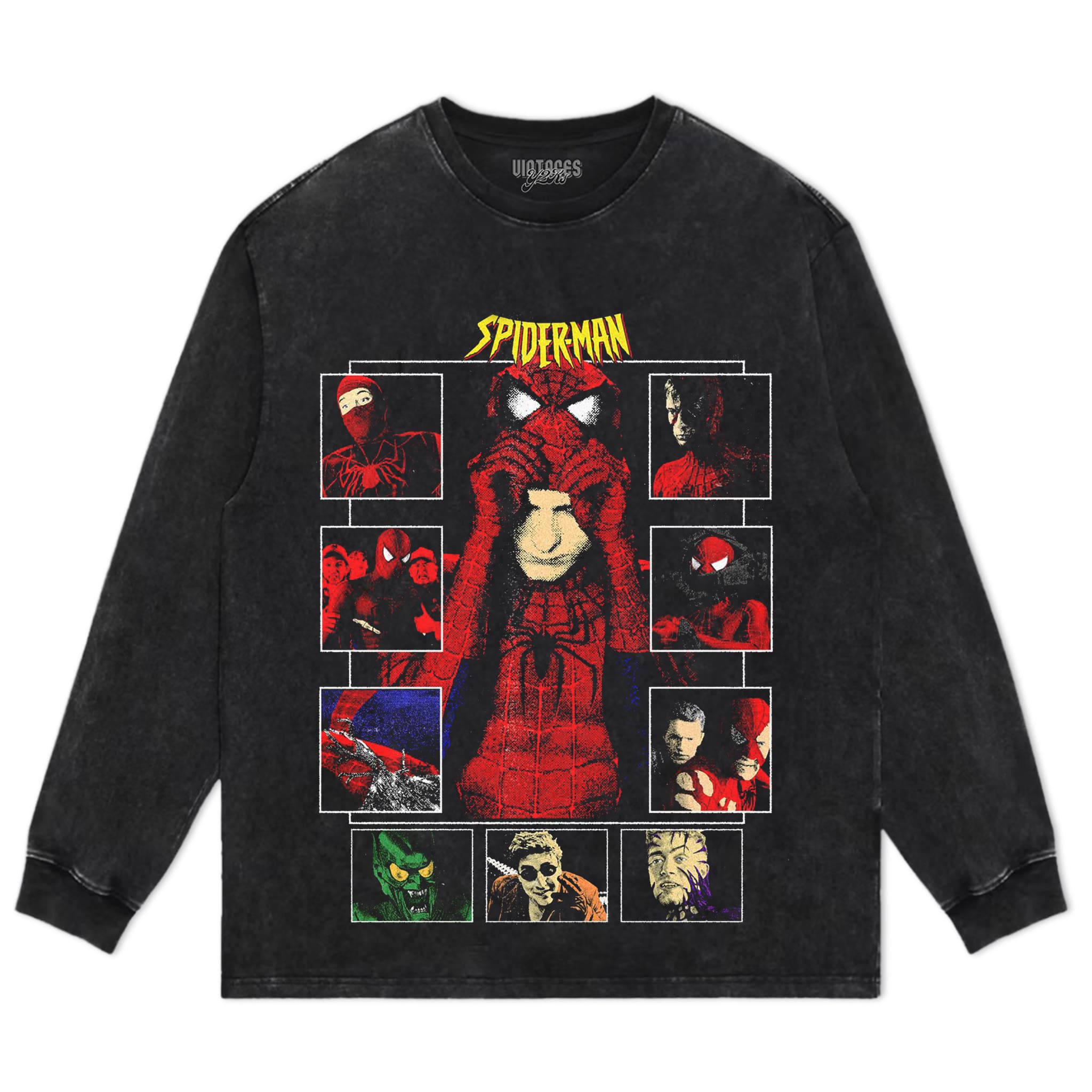 SPIDERMAN VINTAGE 2026 TANK TOP & TEE & LONG SLEEVE & LAYERED LS & HOODIE