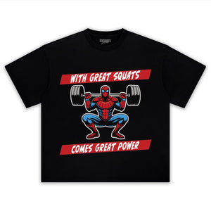 SPIDER - STRENGTH TEE & LS & HOODIE