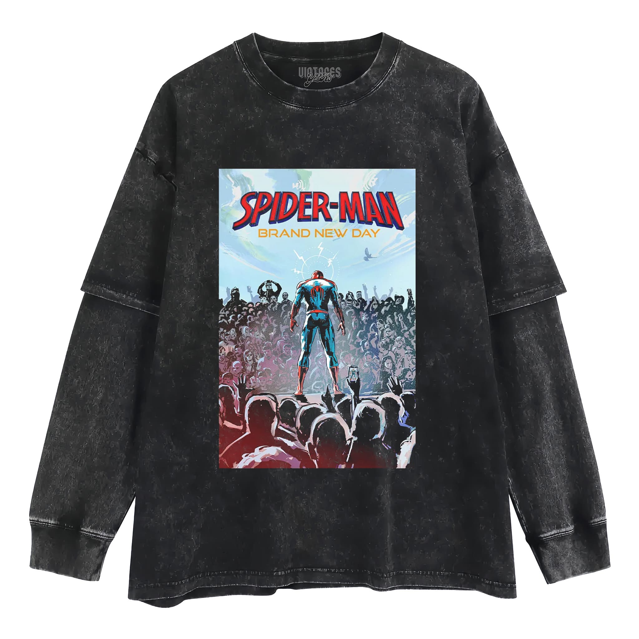 SPIDER MAN BRAND NEW DAY V5 TANK TOP & TEE & LONG SLEEVE & LAYERED LS & HOODIE