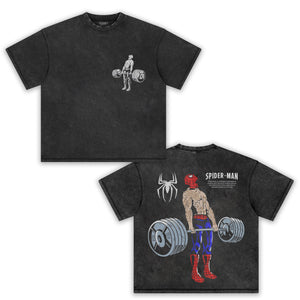 SPIDER MAN GYM-WORKOUT TEE