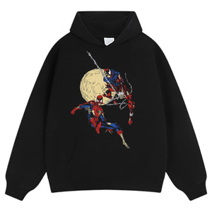 SPIDER MAN & SCARLET SPIDER TEE & LS & HOODIE